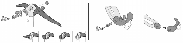 Как снять клюв, аксессуары и подставку для руки