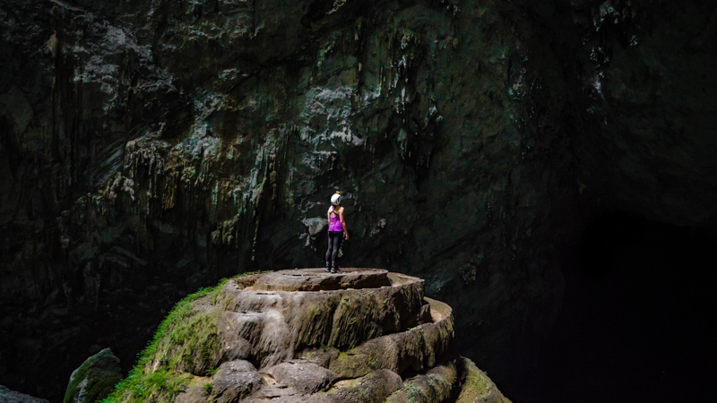 Потрясающие виды в пещере Hang Son Doong