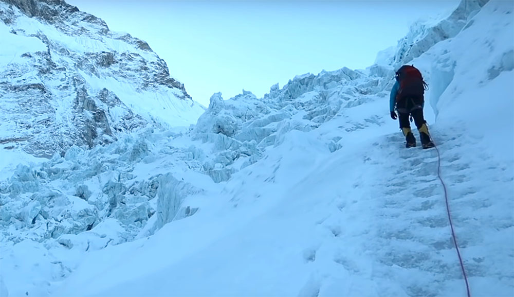 восхождение на Лхоцзе, четвертый по высоте восьмитысячник мира