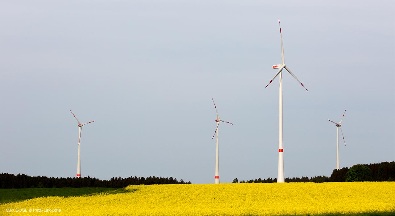 Ветровые электростанции немецкой компании Max B?gl