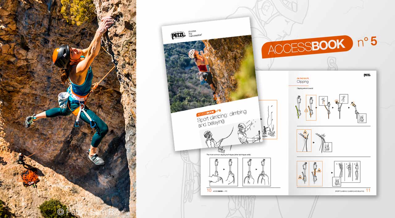 Буклет Petzl ACCESS BOOK 5 - спортивное скалолазание 