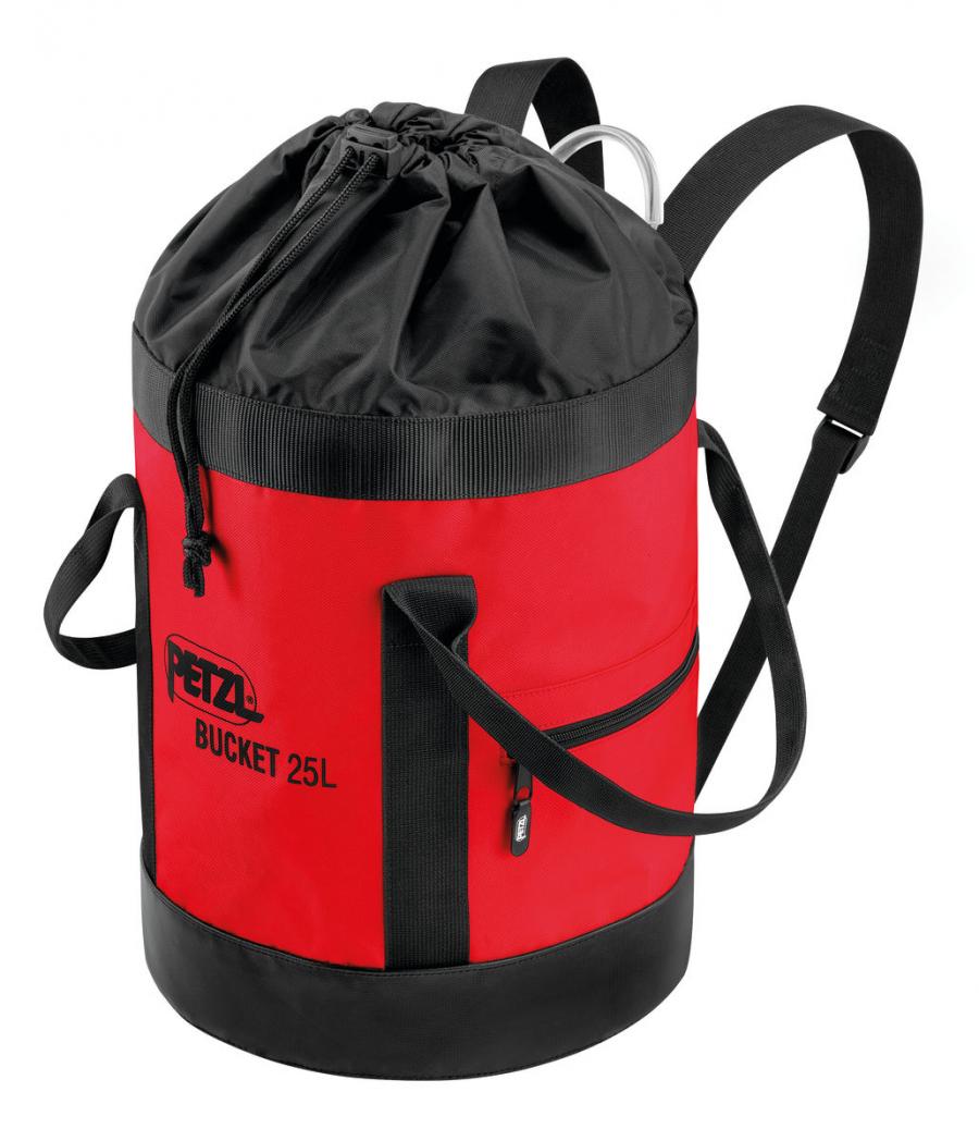 Транспортировочный мешок BUCKET красный 25 литров PETZL