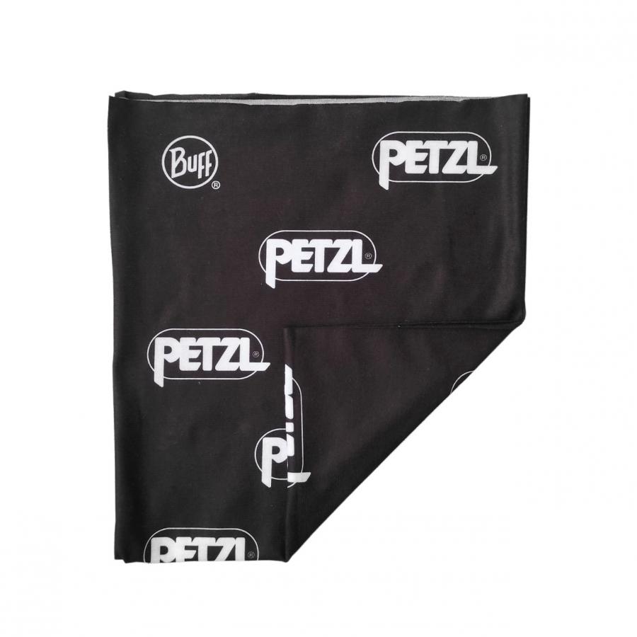 Банадана фирмы Buff с логотипом Petzl черная PETZL